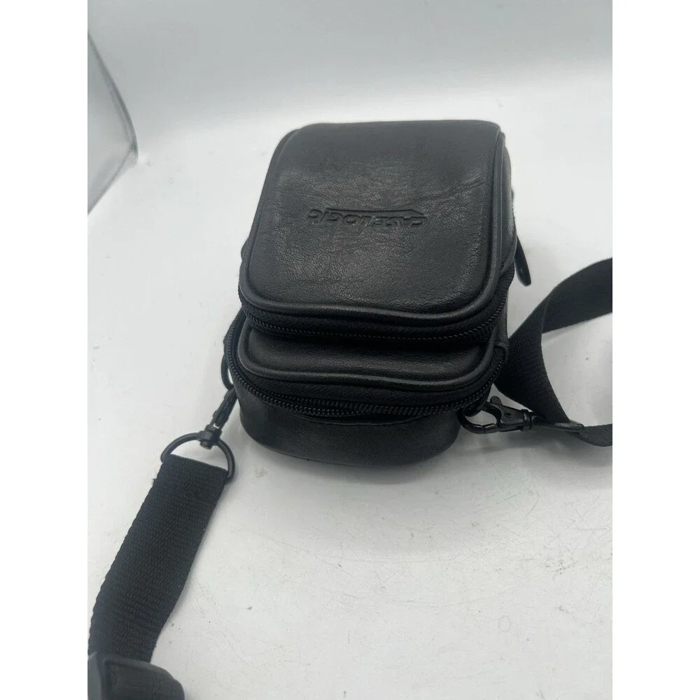 Case Logic Black Crossbody Camera Bag VTG Compact Travel Case Adjustable Strap